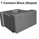 T Common Block Sloped