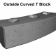 Outside Curve T Block