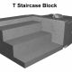 T Staircase Block