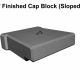 T Cap Block Sloped